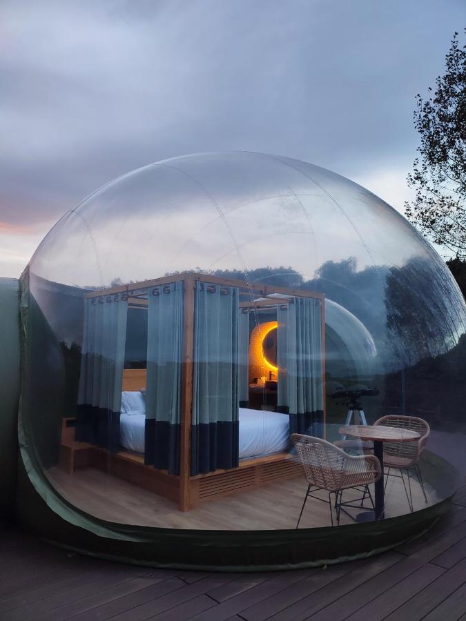 Luzada Glamping Burbujas - Designed For Adults Hotel Juances Kültér fotó